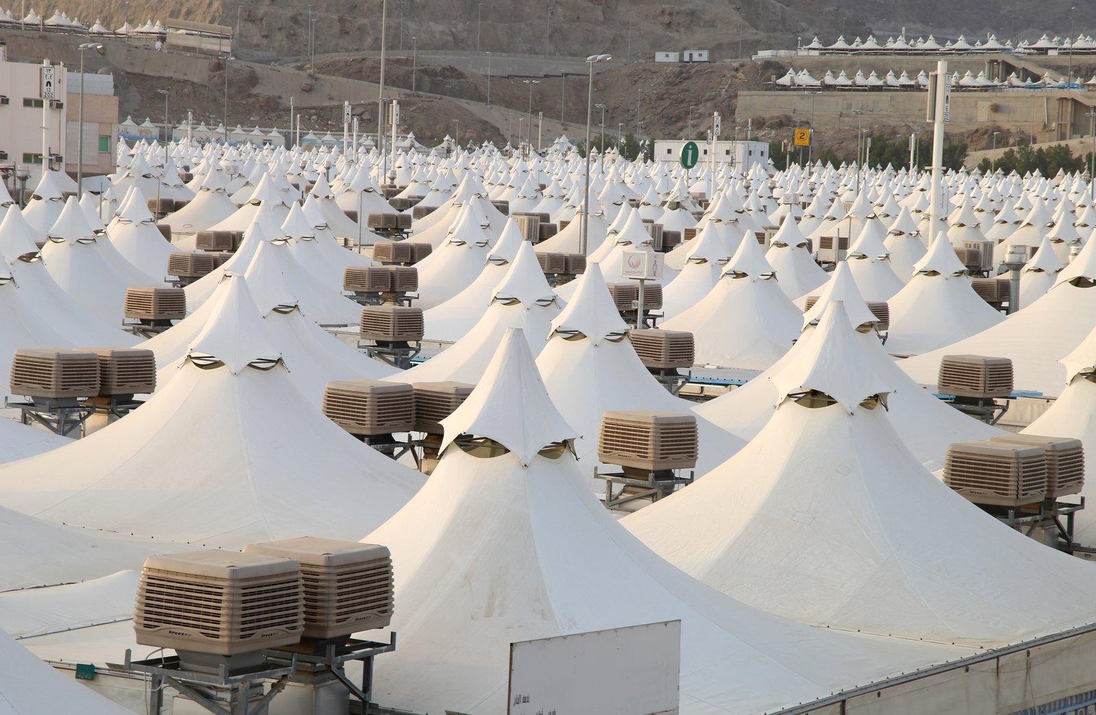 The tent city of Mina